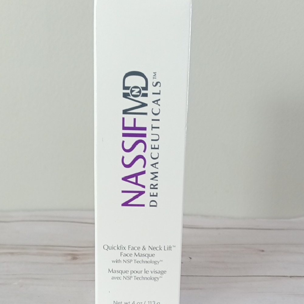 NassifMD Quickfix Face & Neck Lift Mask - White